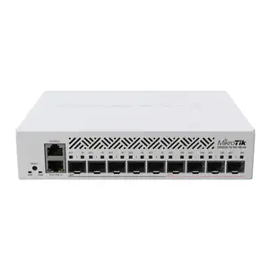 Mikrotik CRS310-1G-5S-4S + In Switch 1x Rj45 1000 Mb/s 5x Sfp 4x Sfp + Routeros L5 Sfp + Netwerkswitch