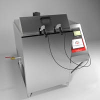 Testeur d'instabilité à l'oxydation par la méthode du récipient sous pression rotatif (RPVOT) ASTM D2272, écran tactile, commande HMI, alimentation électronique, garantie 1 an