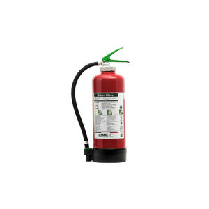 Extincteur à poudre sèche en aluminium de haute qualité 6 litres 'Green Wave' EMME ANTINCENDIO Classe A Direct Usine Italie - 32066-710 - Product Image 3