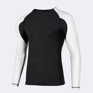 Wholesale Men <b>Compression</b> <b>Shirt</b> New Design Stretch Sportswear Long Sleeves American <b>Compression</b> <b>Shirt</b> For Men - Product Image 1