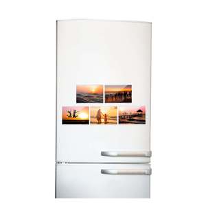 Set of 5 Customizable Magnetic Photo <b>Pockets</b> 10 X 15 cm Medium Size Blank Design for Fridge Use - Product Image 4