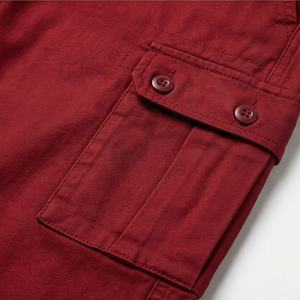 Pantalon cargo pour homme personnalisé, multi-poches, coupe slim, décontracté, design droit, pantalon pour adultes, couleur personnalisée durable - Product Image 5