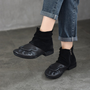 Botas de moda para mujer hasta la rodilla, botas por encima de la rodilla con tacón grueso para invierno, fiestas, oficina y uso casual. - Product Image 2