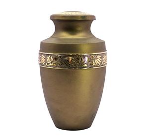 Urna Funeraria para Cenizas Humanas, Diseño Moderno, Hecha a Mano, Recipiente para Cenizas de Adultos, Venta al Por Mayor, Florero de Metal Personalizado para Mesa - Product Image 1