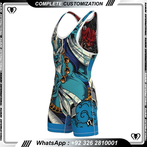 Singlets de lutte pour femmes Singlet de lutte fille - Product Image 3