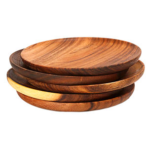 Chargeur assiette plat à la décoration de l'hôtel utiliser la vaisselle de cuisine pour charger assiettes en bois à mariage aux ustensiles de cuisine - Product Image 3