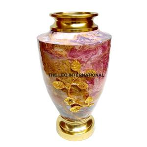 Aluminum Metal Unique Shape Silver Plated Coastal Iron Flower <b>Vase</b> Fancy Style Luxury Handmade Home <b>Decorative</b> - Product Image 4