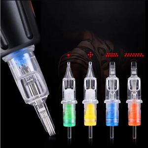 SPARK Aguja de cartucho de tatuaje de flujo de tinta suave de precisión de acero inoxidable desechable fácil de usar para arte corporal y tatuajes - Product Image 5