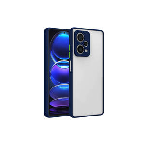 Funda Protectora de Silicona Azul Marino de Lujo ASMA Hux para Redmi Note 12 Pro Plus 5G 4G, Carcasa con Protección para la Cámara - Product Image 1
