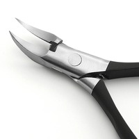 Coupe-ongles professionnel, pince à cuticules, ciseaux pour ongles incarnés, ciseaux pour peaux mortes, en acier inoxydable, pour pédicure des pieds et des doigts