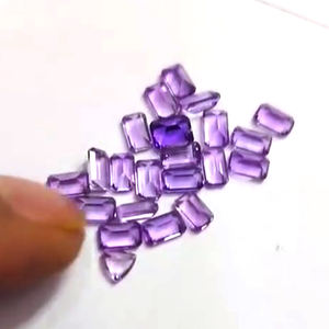 1593 Piezas de Gemas Facetadas de Amatista Natural de Alta Calidad, Formas Ovalada, Pera, Trillón y Marquesa, 2mm 3mm 4mm 5x3mm 6x4mm 310cts Iroc - Product Image 4