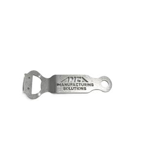 Abridor de Botellas Portátil Ecológico de Acero Inoxidable de Grado Industrial Moderno y Resistente con Logotipo Personalizado - Product Image 2