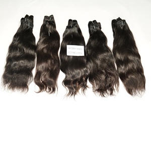 ช่อผมมนุษย์สำหรับต่อผม100% ลอนผมตรงแบบลอนทรงหลวมทำจากธรรมชาติ - Product Image 2