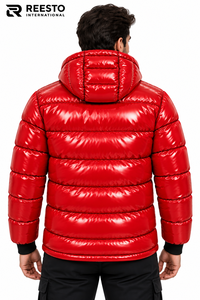 <b>mens</b> premium <b>top</b> quality <b>hooded</b> puffer jacket wholesale <b>mens</b> winter puffer jackets streetwear puffer jacket wholesale <b>mens</b> - Product Image 2