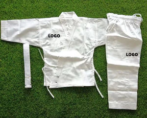 เครื่องแบบคาราเต้ชุดฝึกศิลปะการต่อสู้ผ้าฝ้ายแบบมืออาชีพชุดคาราเต้มีปกสีดำระบายอากาศได้สำหรับผู้ใหญ่ - Product Image 2