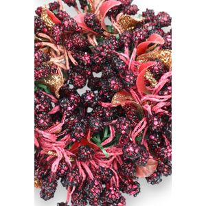 Annaflower Couronne porte-bougie faite à la main, décoration de table de luxe, 13 cm - Product Image 2