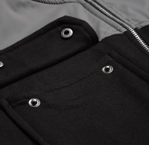 Pakistan fabrication hommes collège garçon vestes laine tissu université veste nouvelle polaire veste coupe régulière décontracté léger OEM Service - Product Image 3