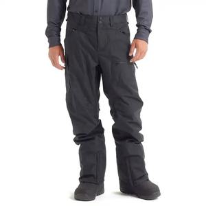 Color sólido a prueba de viento impermeable transpirable hombres pantalones de esquí venta al por mayor caliente invierno deportes al aire libre hombres pantalones de nieve - Product Image 5