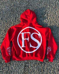 Top Sports 100% algodón moda Chándal de gran tamaño con bajo MOQ tela de alta calidad serigrafía servicio OME - Product Image 5