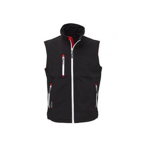 Gilet de travail U-POWER Climb Carbone noir avec motif grimpant - Product Image 2