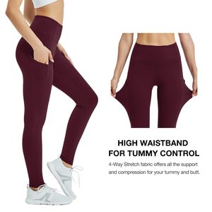 Pantalons pour femmes de couleur unie imperméables à taille haute décontractés de haute qualité Services OEM Pantalons pour femmes Streetwear Slim Fit pour femmes - Product Image 3