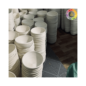 Cuenco de ratán duradero para utensilios de cocina | Cesta tejida hecha a mano de primera calidad para almacenamiento y organización en el hogar - Product Image 6