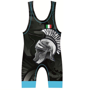 Singlet Deportivo Liso de Lucha Libre para Hombres Adultos, Entrenamiento, Spandex/Algodón 220g, Alta Calidad, Personalizable, Marca Privada, Color Personalizado - Product Image 1