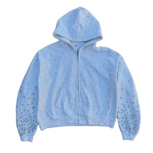 Personnalisable Lavé Lourd 100% Coton Logo Brodé Fournisseur Sweat à Capuche Distressed Applique Hommes Drop Shoulder Hoodie - Product Image 5