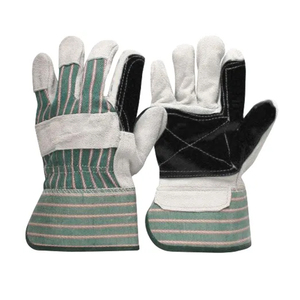 Recién llegado, guantes de trabajo de cuero, cómodos y para uso en exteriores, directos de fábrica de Pakistán, guantes de trabajo de cuero en stock - Product Image 6