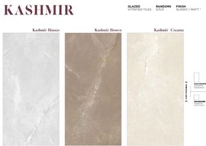 กระเบื้องพอร์ซเลนเคลือบทันสมัยลายแคชเมียร์สำหรับวิลล่ามอลล์และโรงเรียนไม่ลื่น - Product Image 2
