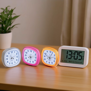 Assorted <b>LED</b> Digital Alarm <b>Clock</b> Large Square Desktop Calendar with Date Function SL 3050 Motivity Electrical - Product Image 3