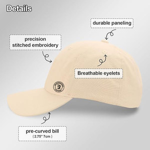 Casquettes de golf de qualité supérieure, faible MOQ, design personnalisé unique, impression personnalisée, casquettes de golf unisexes en vente - Product Image 3