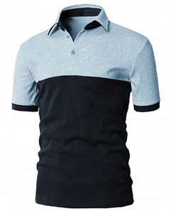 เสื้อโปโลสำหรับผู้ชายเสื้อกอล์ฟแบบเรียบง่ายปักโลโก้ได้ตามต้องการ - Product Image 1