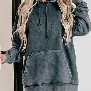 Sweat à capuche oversize à fermeture éclair délavé à l'acide 2025 pour femmes, streetwear vintage Y2K, veste mignonne pour l'automne/hiver, motif 3D, sweat-shirts taille reine - Product Image 4