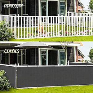 Schermo balcone HDPE Privacy recinzione copertura protezione UV resistente alle intemperie altezza scudo ponte Patio cortile piscina ringhiera <span class=keywords><strong>sole</strong></span> - Product Image 3