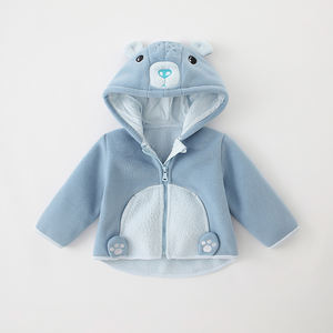 Nouvel hiver personnalisé bébé garçons tenue 1 pièce à capuche enfants enfant à manches longues vêtements tenue décontracté - Product Image 5