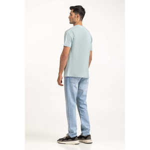 Camisetas Básicas 100% Algodón, Diseño Liso, Estampado Gráfico, Tejido de Punto de 240 Gramos, Modelo MN-TS-SS25-003 - Product Image 5