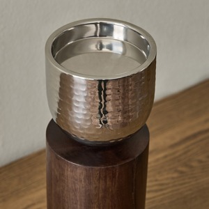 Linterna de vela de Metal artístico, luz decorativa de primera calidad hecha a mano, acento elegante para un ambiente festivo y acogedor en el hogar - Product Image 5