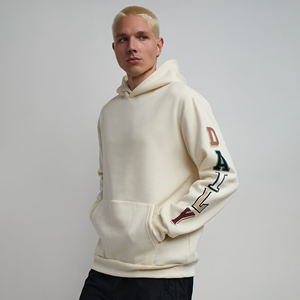 Sweat-shirt à capuche épais en coton pour homme, coupe ample, épaules tombantes, motif graphique personnalisé, streetwear, fournisseur de vêtements OEM en gros - Product Image 2