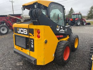 Chargeuse compacte sur pneus JCB 175eco d'occasion abordable, diesel, jaune, moteur économe en carburant, en parfait état, à vendre - Product Image 2