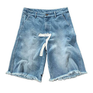 Shorts en jean pour hommes, décontractés, confortables, tissu extensible, durable, doux, respirant, vêtements d'été, style quotidien, bas - Product Image 3