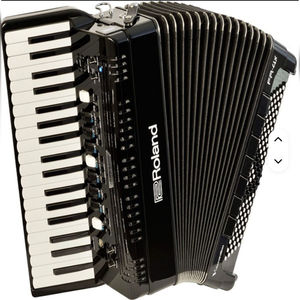 AUTHENTIC QUALITY 100% V-<b>Accordion</b> FR-8X Black Electronic <b>Accordion</b> - Product Image 1