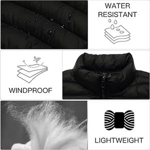 Vente directe d'usine Meilleures ventes Veste d'hiver décontractée pour homme Vêtement d'extérieur de haute qualité Respirant Veste matelassée à fermeture éclair personnalisée 100% - Product Image 5