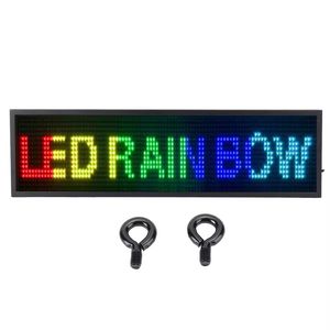 Letrero LED Programable para Exteriores, Resistente al Agua IP64, Ahorro de Energía, Digital, para Uso en Tiendas, Desplazamiento Intermitente, Diseño Atractivo para Interiores - Product Image 1