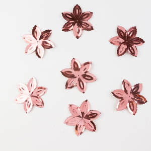 Sequin forme spéciale petit trou centré couleur métallique, Selanusa - Product Image 1