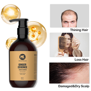 Livraison rapide, shampooing au gingembre biologique à étiquette privée pour la croissance et l'épaississement des cheveux, shampooing anti-chute de cheveux, shampooing pour la repousse des cheveux - Product Image 4