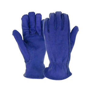Guantes de conducción de cuero de moda hechos a medida Guantes de conducción de cuero de dedo completo de color personalizado en VENTA - Product Image 2