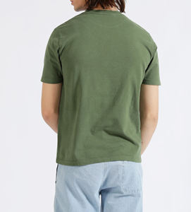 Moda pintura personalizada de alta calidad 275 gramos peso pesado al por mayor personalizado su logotipo de marca 100% algodón camiseta - Product Image 5