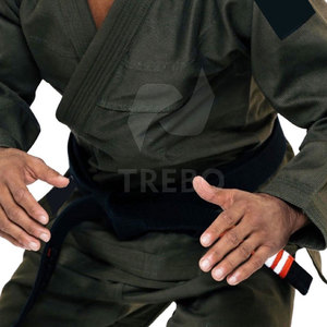 Oferta Especial: Nuevo Kimono Profesional de BJJ, Conjuntos de Uniforme 100% Algodón, Personalizable, Ligero, de Secado Rápido y Transpirable TREBO - Product Image 6