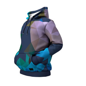 Sudadera con capucha extragrande de algodón 100% con logotipo 3D personalizado para hombre, sudadera térmica a precio de fábrica, sudaderas con capucha de sublimación de temporada de invierno - Product Image 6